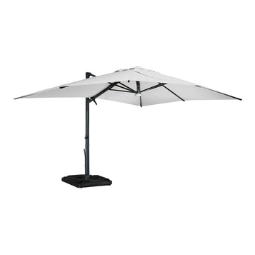 Boyel Living 10x13 ft. 360¡ã Rotation Cantilever Patio Umbrella with BaseandBT