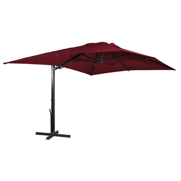 Boyel Living 10x13 ft. 360¡ã Rotation Square Outdoor Cantilever Patio Umbrella
