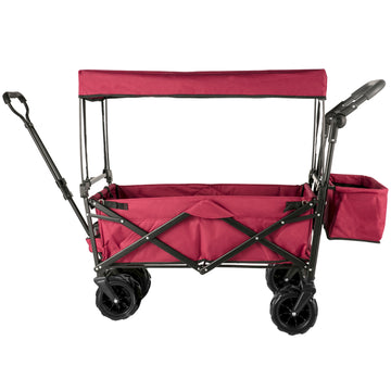 Extra Large Collapsible Wagon Cart Heavy Duty Outdoor Utility