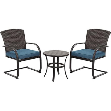Shell-Shaped All-Steel Detachable Rope Chat Set - 3 Pieces