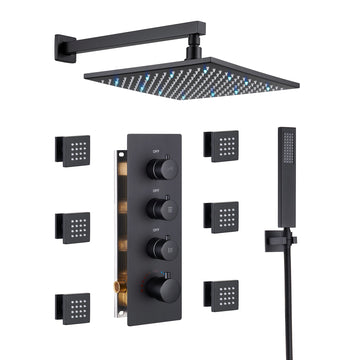 Black-Luxury-LED-Thermostatic-Shower-System-with-6-Body-Jets-Rain-Ceiling-Shower-Head-with-Handheld-Sprayer