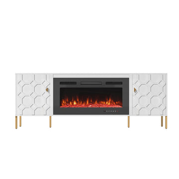 36 inches Electric Fireplace TV Stand Media Consoles