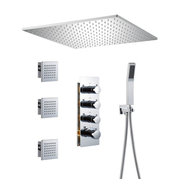 Chrome-Luxury-Thermostatic-Shower-System-with-Handheld-Shower-Ceiling-Mount-Rain-Dual-Shower-Heads-with-3-Body-Jets