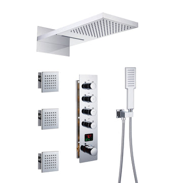 Chrome-Luxury-Temperature-Thermostatic-Shower-System-wtih-Handheld-Sprayer-Wall-Mount-Rain-Dual-Shower-Heads-with-3-Body-Jet