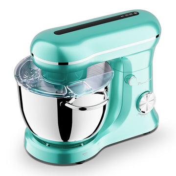 5.2L+4.5L Electric Food Mixer with timing,10 Speeds Portable Lightweight Kitchen Mixer for Daily Use with Egg