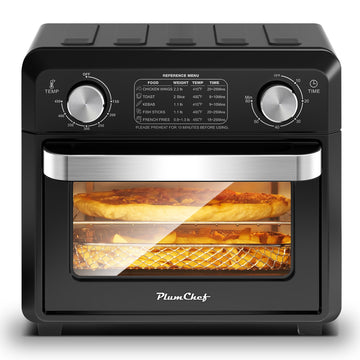 Compact Air Fryer Toaster Oven 11QT, 2 Slice Toast, Countertop Oven, Warm, Broil, Toast, Bake, Air Fry,