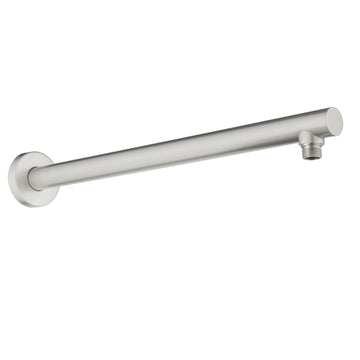 Brushed Shower Arm 1/2NPT Thread SUS304 Concealed Installation Stable Base