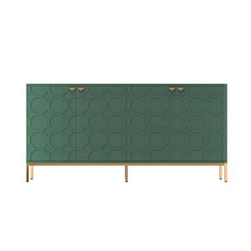 4 Door Locker Accent Cabinet
