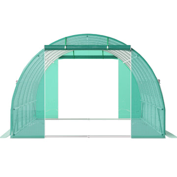 Walk In Tunnel Greenhouse Heavy Duty Outdoor Plant Protection
