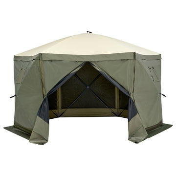 Pop Up Gazebo Tent Waterproof Outdoor Event Canopy Shelter
