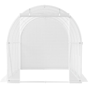 Walk In Tunnel Greenhouse Heavy Duty Outdoor Plant Protection