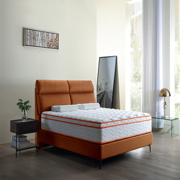 Medium Firm 12 Inch Memory Foam Mattress Pocket Spring Hybrid Mattress Pressure Relief Breathable Mattress In A Box