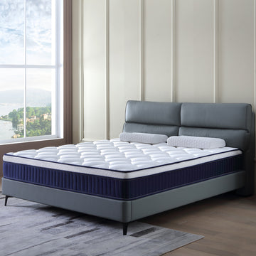 Medium Hybrid Mattress Pocket Spring with CertiPURUS Certified Foam 10 inch Hybrid Mattress in a Box Individual Pocket coil Medium Firm Memory Foam Mattress