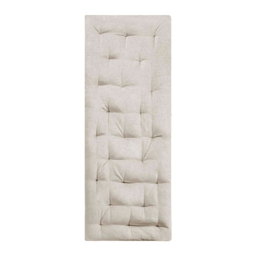 Poly Chenille Lounge Floor Pillow Cushion - Ivory