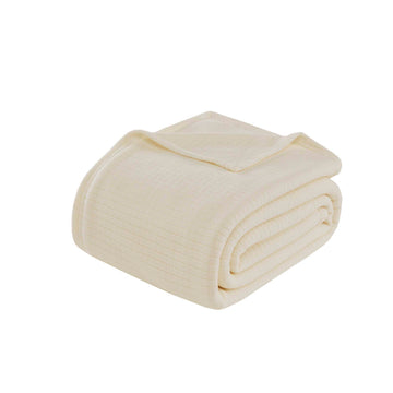 Soft Grid Pattern Blanket - Twin