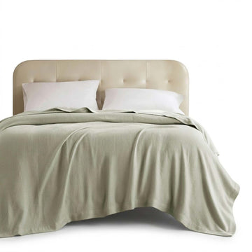 Soft Woven Blanket - Twin Sage Green