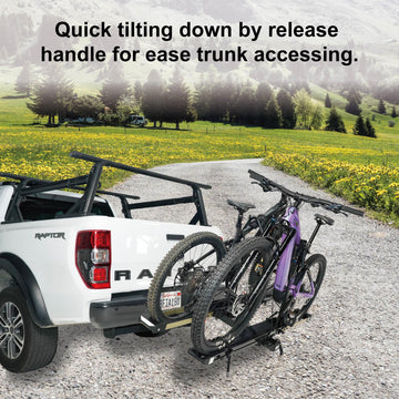 Volt Lift SP Bike Rack Easy Lift Ramp Steel Cable Triple Safety 2Inch Hitch