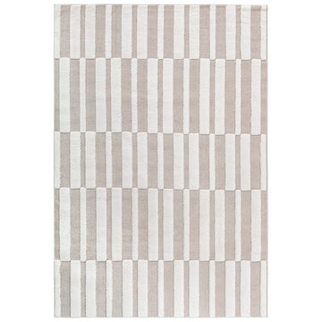 Geometric High-Low Area Rug - 7'9"x10'