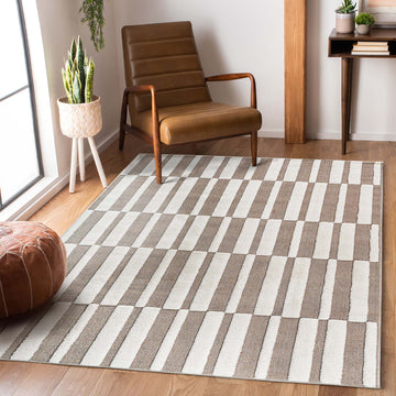 Geometric High-Low Area Rug - 9'x12'