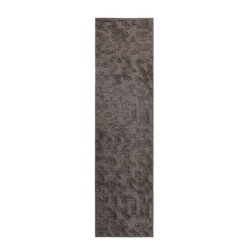 Geometric High-Low Runner Rug - 2'2"x8'