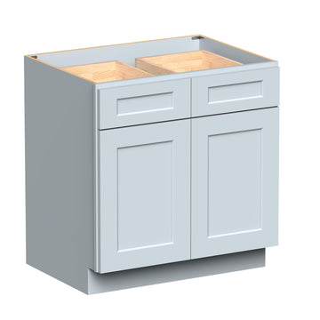 BASE CABINET W33" X H34.5" X D24" (DOVE GREY)
