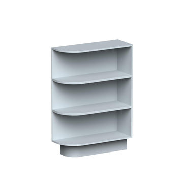 END CORNER OPEN SHELF BASE W9" X H34.5" X D24"