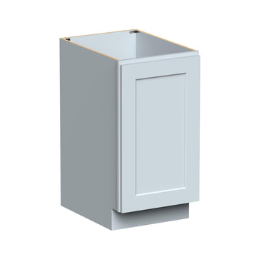 FULL HEIGHT DOOR BASE CABINET W18 in. X H34.5 in. X D24 in. (DOVE GREY)