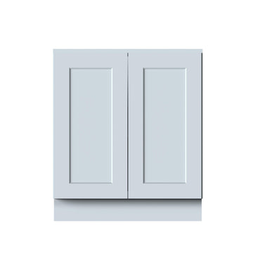 FULL HEIGHT DOOR BASE CABINET W30 in. X H34.5 in. X D24 in. (DOVE GREY)