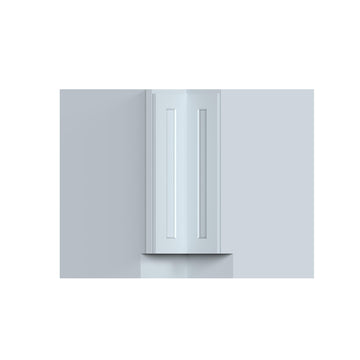 LAZY SUSAN CORNER BASE W33 in. X H34.5 in. X D24 in. (DOVE GREY)