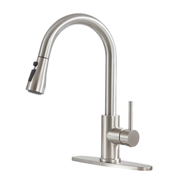 Pull Down Single Handle Kitchen Faucet