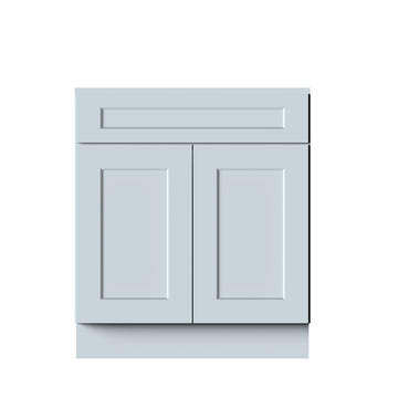 SINK BASE W30" X H34.5" X D24" (DOVE GREY)