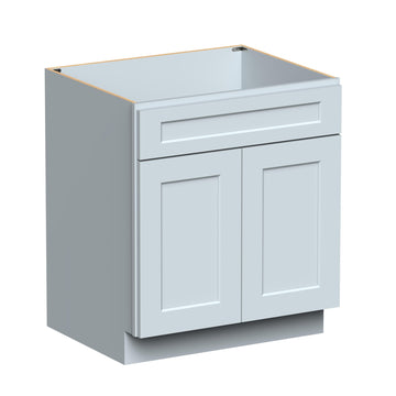 SINK BASE W30" X H34.5" X D24" (DOVE GREY)