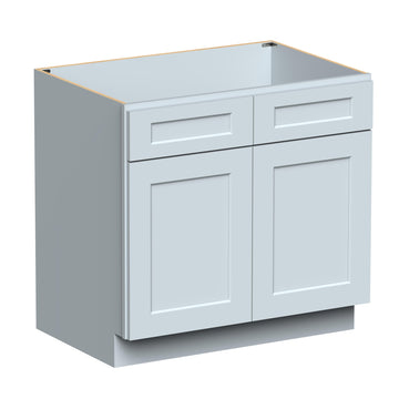 SINK BASE W36" X H34.5" X D24" (DOVE GREY)