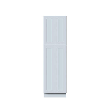 TALL PANTRY CABINET  W24 in. X H84 in. X D27 in. (DOVE GREY)