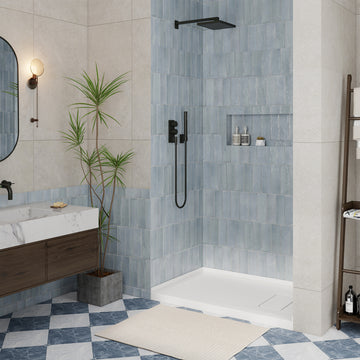 Arma Stone Solid Surface Ultra Shiter Base High-Strength, Anti-Impact, Easy-Clean Shower Tray