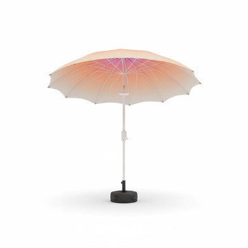 9ft Table Umbrella with Built-In Light for Day-to-Night Relaxation