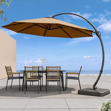 12ft Premium Cantilever Umbrella for Spacious and Relaxed Outdoor Entertaining