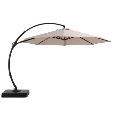 11ft Elegant Cantilever Umbrella for Relaxed Outdoor Living