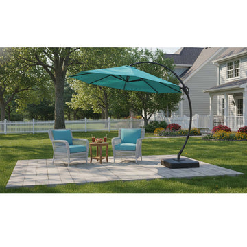 12ft Premium Cantilever Umbrella for Spacious Outdoor Living