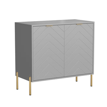 2-Door Accent Cabinet Storage Cabinet