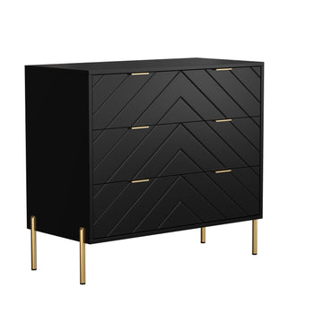 3-Drawer Dresser Chest Cabinet