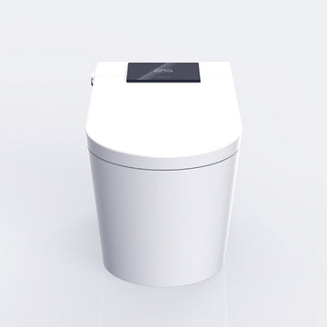 White Standard Version Smart Toilet Multi Mode Cleaning Heated Seat Auto Lid Sensor Flush Premium Full Function Design