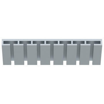 Dove Gray Glass Holder 1.5.Wx12in.H Ready to Assemble Kitchen Cabinets HDF Door