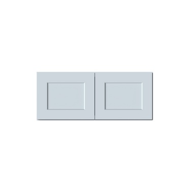 Deep Wall Cabinets 15x27in Ready to Assemble Kitchen Cabinets 2Doors HDF Door