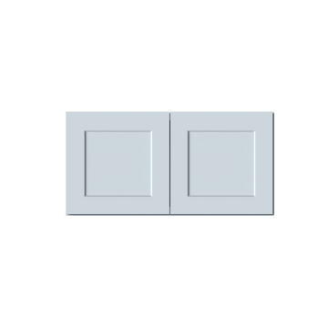 Deep Wall Cabinets 18x27in Ready to Assemble Kitchen Cabinets 2Doors HDF Door