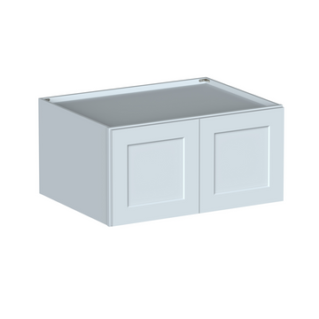 Deep Wall Cabinets 18x27in Ready to Assemble Kitchen Cabinets 2Doors HDF Door