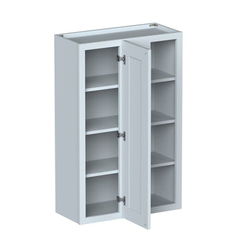 Dove Gray Standard Corner Wall Cabinets 42.Wx12in.H Ready to Assemble Kitchen Cabinets