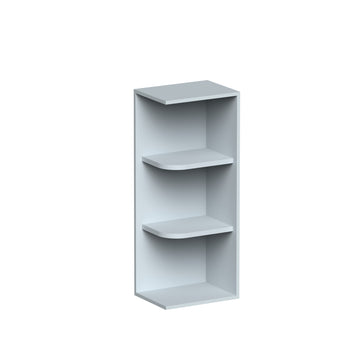 Dove Gray Wall Shelves 30.Wx9in.H Ready to Assemble Kitchen Cabinets HDF Door