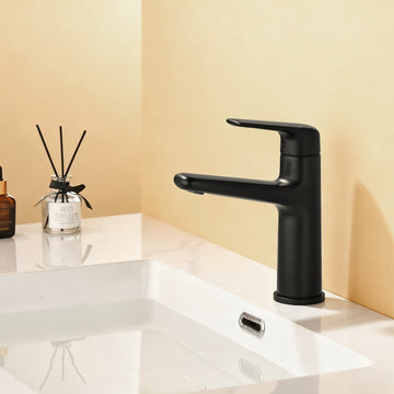 Matte Black Bathroom Faucet