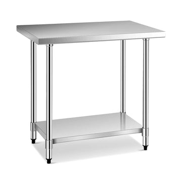 24 x 36 Inch Heavy Duty Stainless Steel Work Table for Kitchen and More